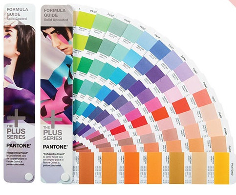 Van de Kleurenmonsters van Pantone van de gravuredruk Met een laag bedekt/Niet beklede de Formulegids